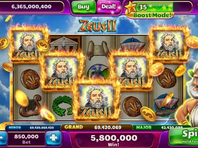 Interfaz de Slots Reales screenshot
